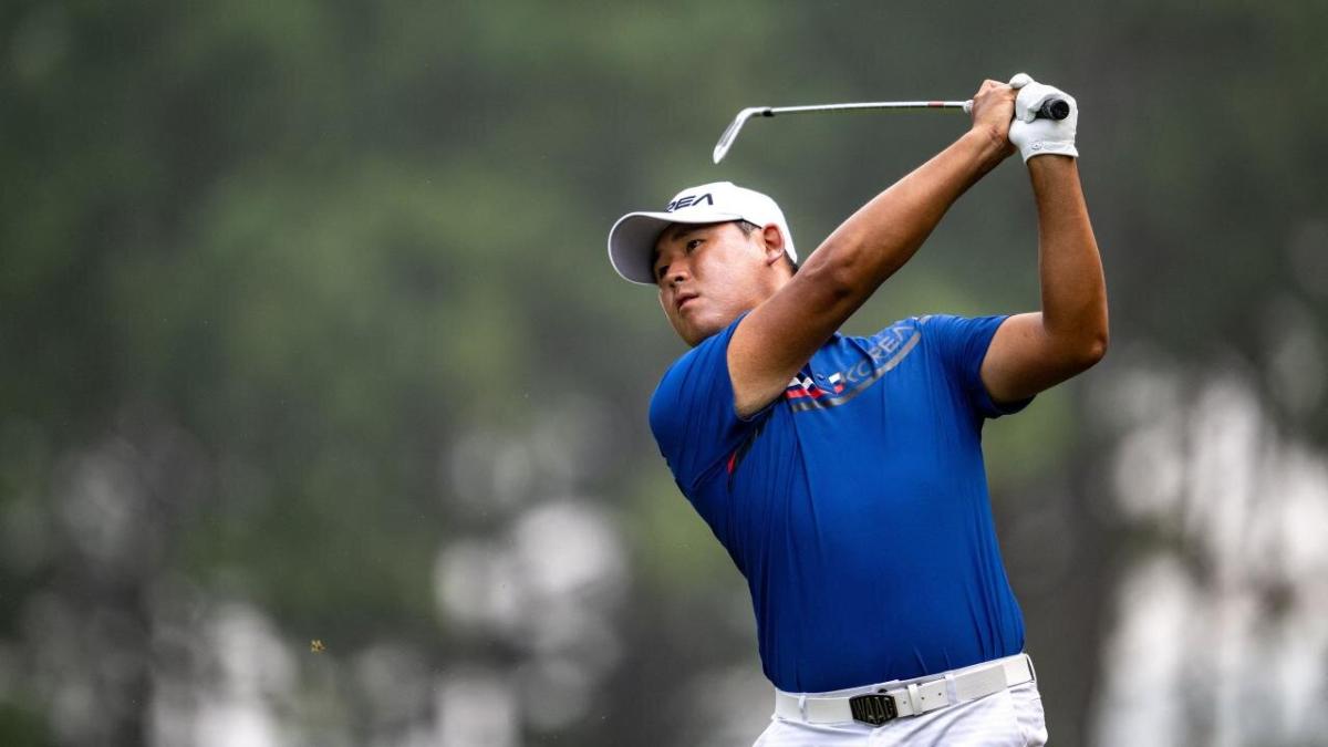 Golfer Si Woo Kim